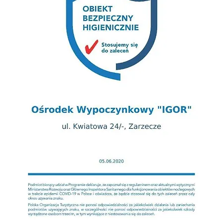 Feriepark Osrodek Wypoczynkowy Igor Nad Jeziorem Zywieckim *